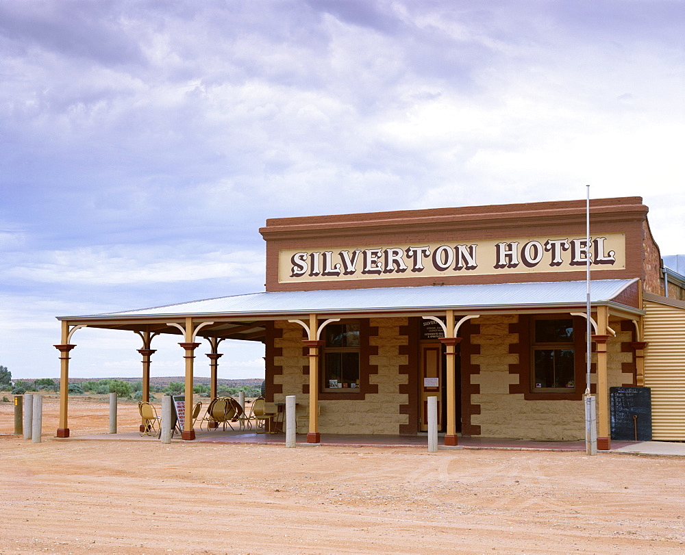 Exterior of Silverton Hotel, New South Wales, Australia, Pacific