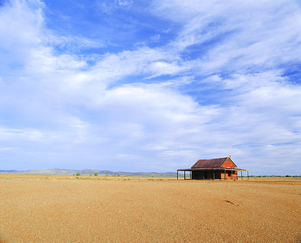 A shack in the Outback, New South Wales, Australia