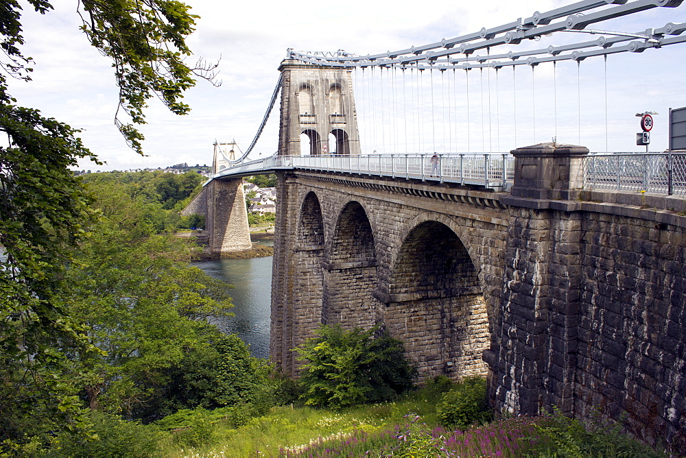 Menai Bridge, Anglesey, North Wales, Wales, United Kingdom, Europe