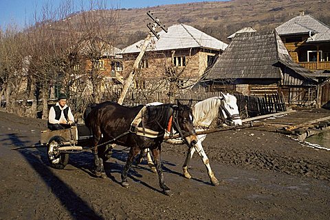 Botiba village, Maramuresh region, Romania, Europe