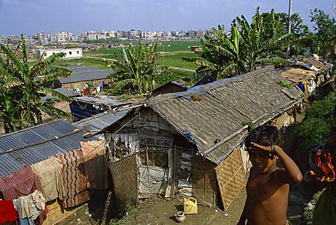 Slum, Dhaka, Bangladesh, Asia