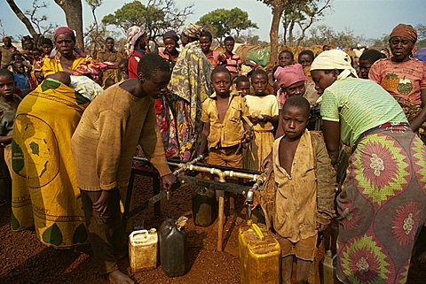 Rwandan refugees in July 1994, Tanzania, East Africa, Africa