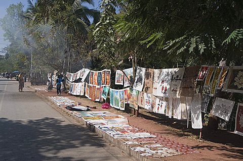 Hand Painted posters, Luang Prabang, Laos, Indochina, Southeast Asia, Asia