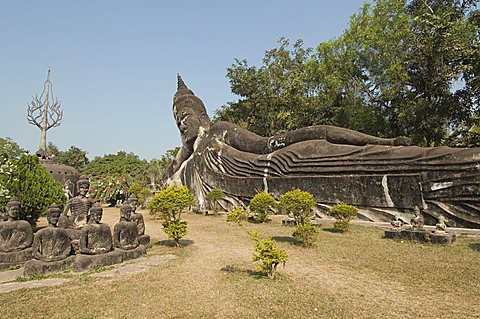 Buddha Park, Xieng Khuan, Vientiane, Laos, Indochina, Southeast Asia, Asia