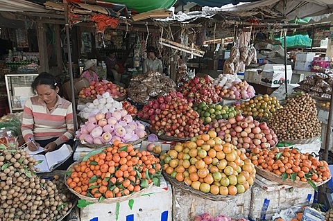 Market, Cambodia, Indochina, Southeast Asia, Asia