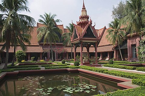 The National Museum, Phnom Penh, Cambodia, Indochina, Southeast Asia, Asia