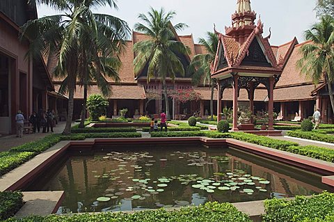 The National Museum, Phnom Penh, Cambodia, Indochina, Southeast Asia, Asia