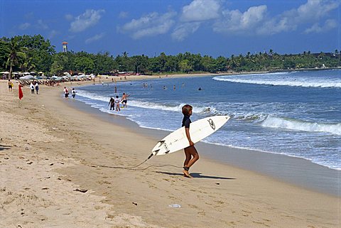 Kuta Beach, Bali, Indonesia, Southeast Asia, Asia