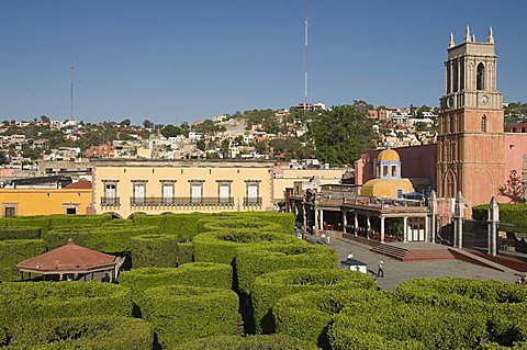 Jardin Principal, San Miguel de Allende (San Miguel), Guanajuato State, Mexico, North America