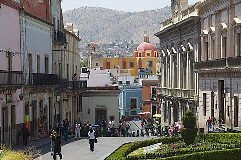 Plaza de la Paz in Guanajuato, a UNESCO World Heritage Site, Guanajuato, Guanajuato State, Mexico, North America