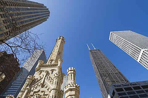 The Water Tower, Chicago, Illinois, United States of America, North America