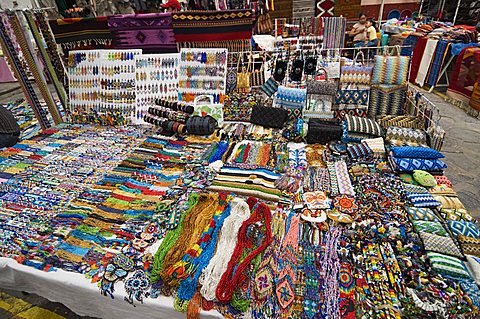 In the artisans market, San Miguel de Allende (San Miguel), Guanajuato State, Mexico, North America