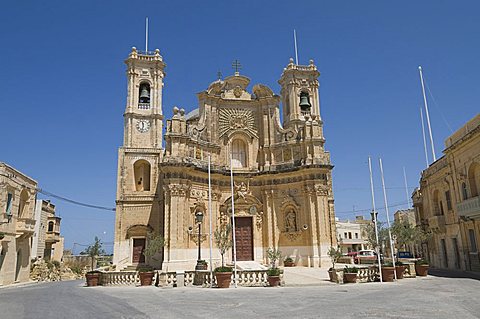 Church of the Visitation, Gharb, Gozo, Malta, Europe