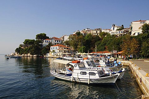 Skiathos Town, Skiathos, Sporades Islands, Greek Islands, Greece, Europe