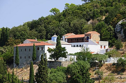 Monastery Prodromos, Skopelos, Sporades Islands, Greek Islands, Greece, Europe