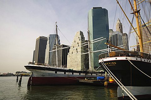 South Street Seaport, Lower Manhattan, New York City, New York, United States of America, North America