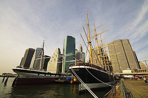 South Street Seaport, Lower Manhattan, New York City, New York, United States of America, North America