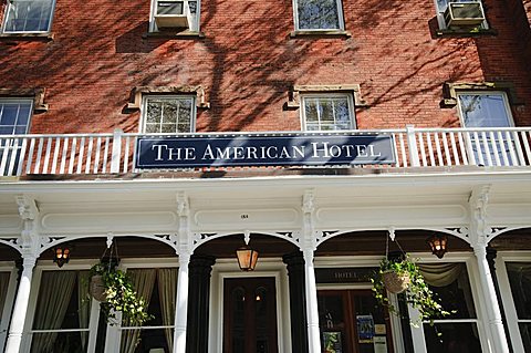 The famous American Hotel, Sag Harbor, The Hamptons, Long Island, New York State, United States of America, North America