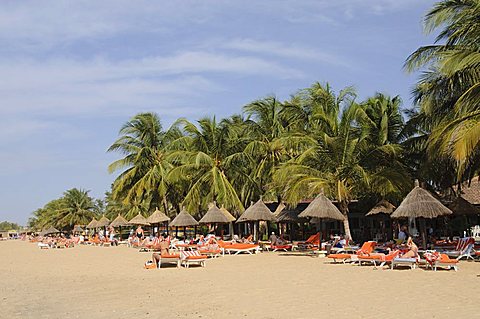 Beach at Saly, Senegal, West Africa, Africa