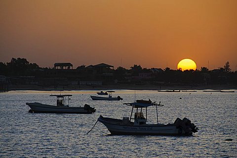 Sunrise at Saly, Senegal, West Africa, Africa