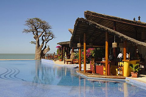 Royal Lodge, Sine Saloum Delta, Senegal, West Africa, Africa