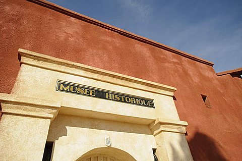 D'Estr•À?es Fort now a museum of slavery, Goree Island, UNESCO World Heritage Site, near Dakar, Senegal, West Africa, Africa