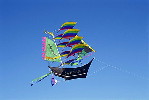 Kites, Sanur Beach, Bali, Indonesia, Southeast Asia, Asia