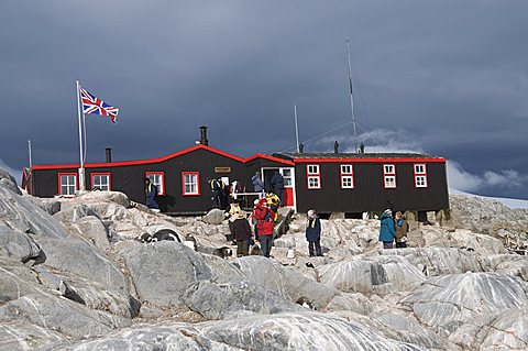 British Base and Post Office, Port Lockroy, Antarctic Peninsula, Antarctica, Polar Regions