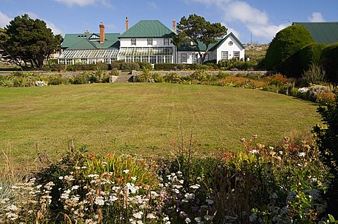 Governors House, Port Stanley, Falkland Islands, South America