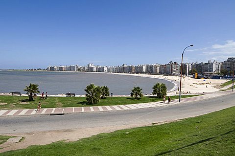 The Rambla, Montevideo, Uruguay, South America