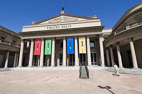 Teatro Solis, opera house, Montevideo, Uruguay, South America