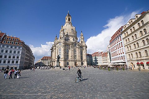 Frauenkirche (Church of Our Lady), Dresden, Saxony, Germany, Europe