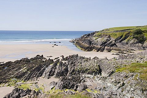 Bellingskellig Bay, Ring of Kerry, County Kerry, Munster, Republic of Ireland, Europe