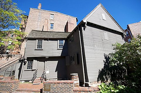 Paul Revere's House, Boston, Massachusetts, New England, United States of America, North America