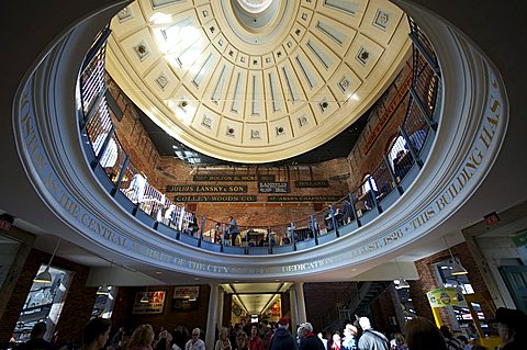 Quincy Market, Boston, Massachusetts, New England, United States of America, North America