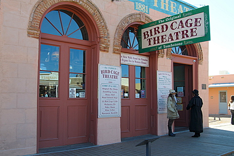 Birdcage Theatre, Tombstone, Arizona, United States of America, North America