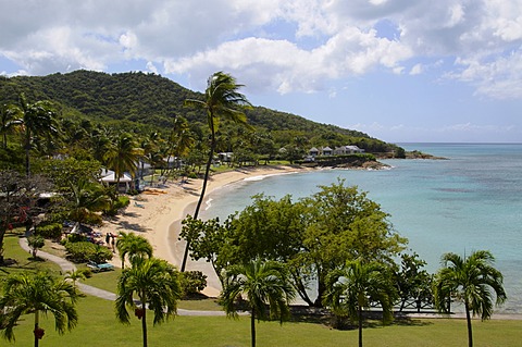 Hawksbill Beach, Hawksbill Hotel, Antigua, Leeward Islands, West Indies, Caribbean, Central America