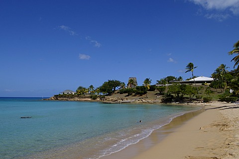 Hawksbill Beach, Hawksbill Hotel, Antigua, Leeward Islands, West Indies, Caribbean, Central America