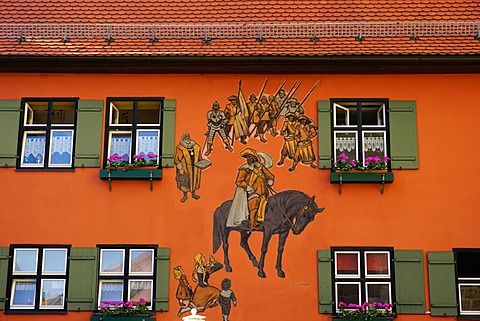 Dinkelsbuhl, Romantic Road, Franconia, Bavaria, Germany, Europe