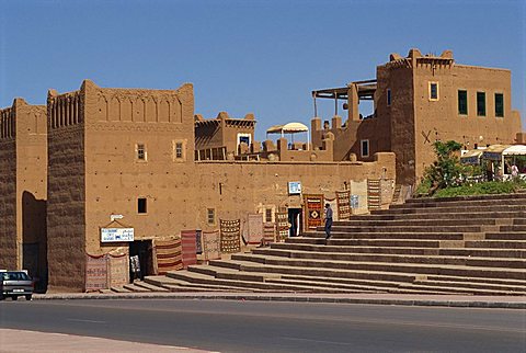 Handicraft centre near Taourit Kasbah, Ouarzazate, Morocco, North Africa, Africa