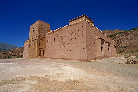 Tin Mall mosque, dating from 1153, Tizi-n-Test Pass, Morocco, North Africa, Africa