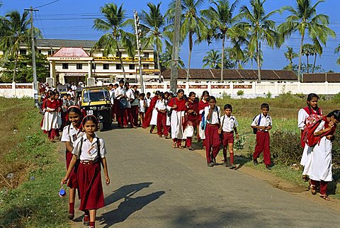 Good school, Kerala state, India, Asia