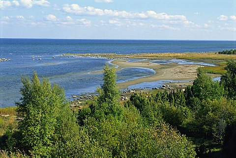 Coast of Muhu, an island to the west of Tallinn, Estonia, Baltic States, Europe