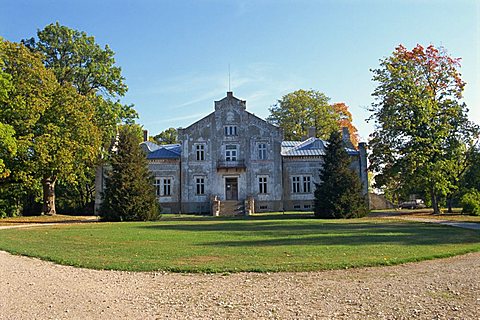 Old country estate, Muhu, an island to the west of Tallinn, Estonia, Baltic States, Europe