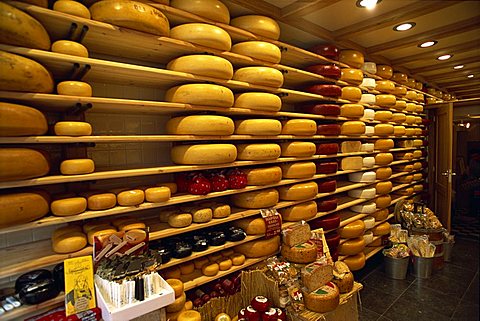 Cheeses, Gouda, Netherlands, Europe