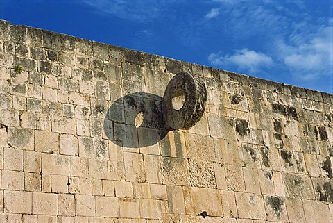 Ball court, Chichen Itza, UNESCO World Heritage Site, Yucatan, Mexico, North America