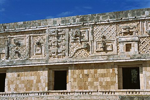 Nunnery Quadrangle, Uxmal, UNESCO World Heritage Site, Yucatan, Mexico, North America