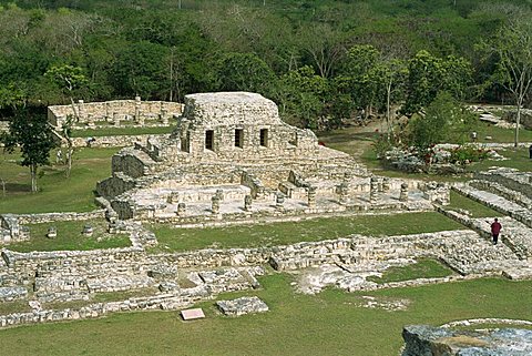 Mayapan, former Mayan capital after fall of Chichen Itza, Yucatan, Mexico, North America