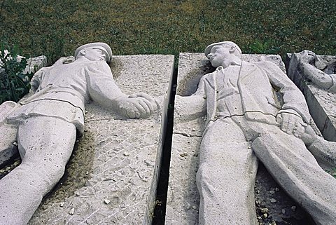 The Statue Park (Szobor Park), full of old communist period statues, Budapest, Hungary, Europe