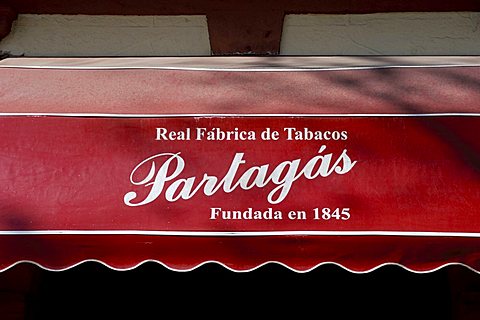 Real Fabrica de Tabacos Partagas, Cuba's best cigar factory, Havana, Cuba, West Indies, Central America